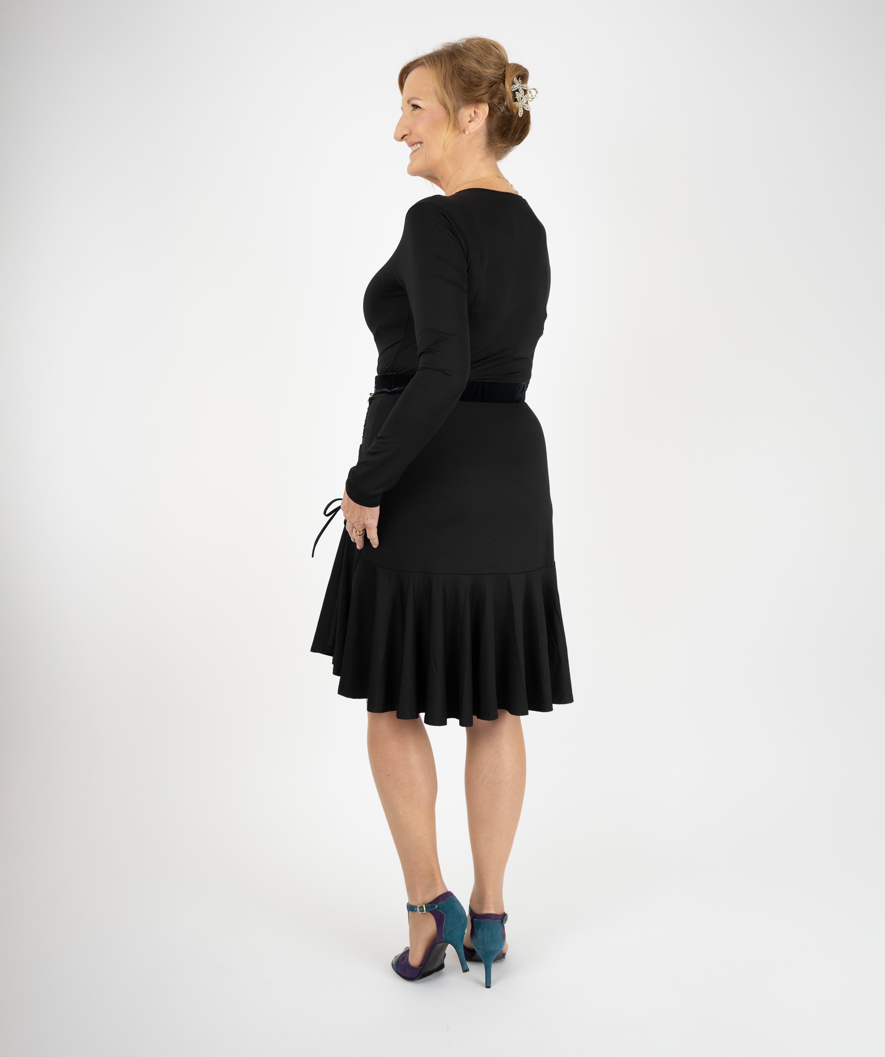 Cuban Heat Latin Skirt | Adjustable Ruffle Skirt